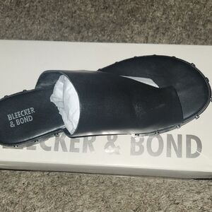 Black Slide Sandals